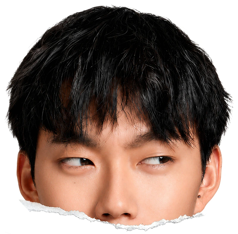 Louis Liang looking sideways